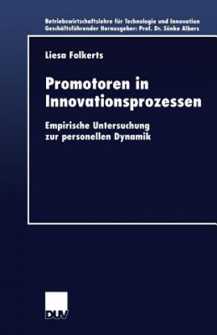 Kniha Promotoren in Innovationsprozessen Liesa Folkerts