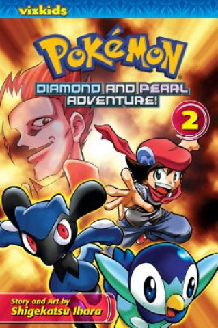 Kniha Pokemon Diamond and Pearl Adventure!, Vol. 2 Hidenori Kusaka