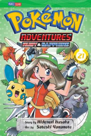 Carte Pokemon Adventures (Ruby and Sapphire), Vol. 21 Hidenori Kusaka