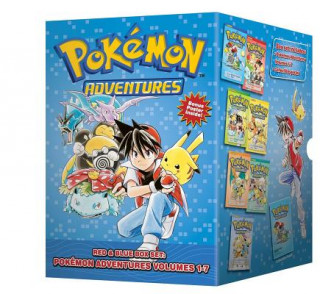 Book Pokemon Adventures Red & Blue Box Set (Set Includes Vols. 1-7) Hidenori Kusaka
