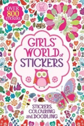 Kniha Girls' World Of Stickers Annette Bouttell
