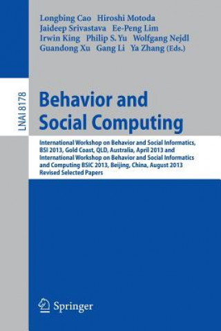 Carte Behavior and Social Computing Longbing Cao