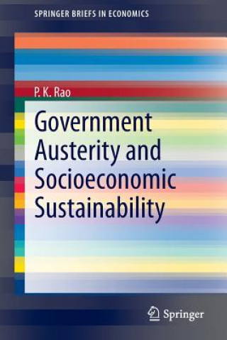 Livre Government Austerity and Socioeconomic Sustainability P.K. Rao