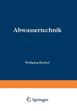Kniha Abwassertechnik, 1 W. Hosang