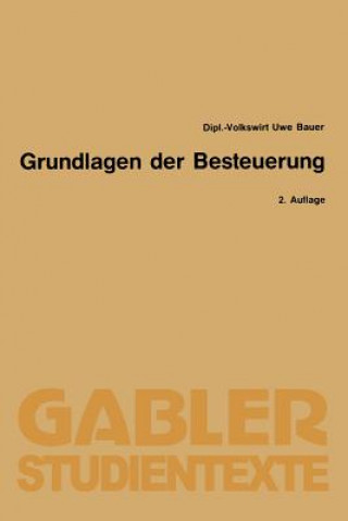 Carte Grundlagen Der Besteuerung Uwe Bauer