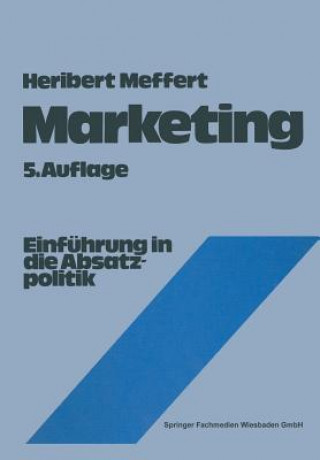 Buch Marketing Heribert Meffert