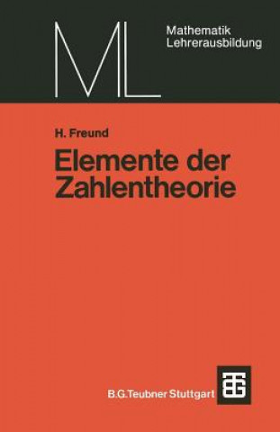 Könyv Elemente der Zahlentheorie, 1 