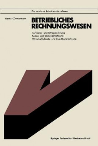 Βιβλίο Betriebliches Rechnungswesen Werner Zimmermann