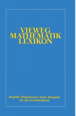 Kniha Vieweg-Mathematik-Lexikon, 1 Otto Kerner