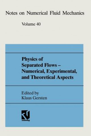 Kniha Physics of Separated Flows - Numerical, Experimental, and Theoretical Aspects Klaus Gersten