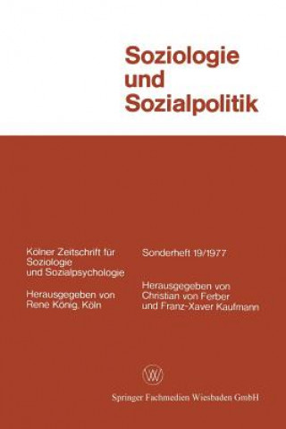 Carte Soziologie Und Sozialpolitik Christian  von Ferber