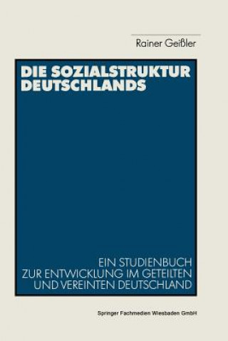 Kniha Sozialstruktur Deutschlands Rainer Geißler