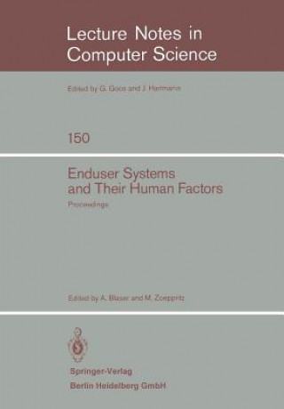 Carte Enduser Systems and Their Human Factors, 1 A. Blaser