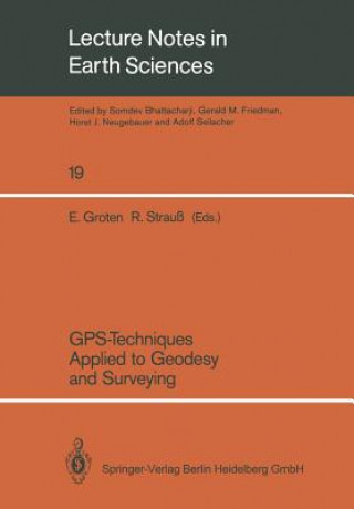 Livre GPS-Techniques Applied to Geodesy and Surveying Erwin Groten