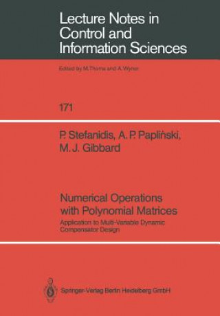 Książka Numerical Operations with Polynomial Matrices Peter Stefanidis