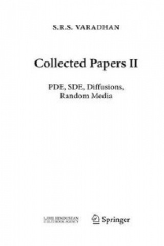 Book Collected Papers II S.R.S. Varadhan