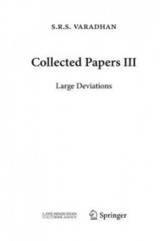 Carte Collected Papers III, 1 S.R.S. Varadhan