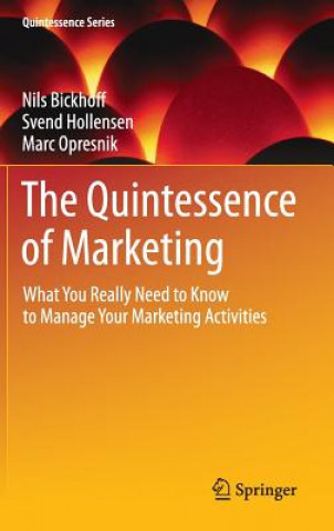 Kniha Quintessence of Marketing Nils Bickhoff