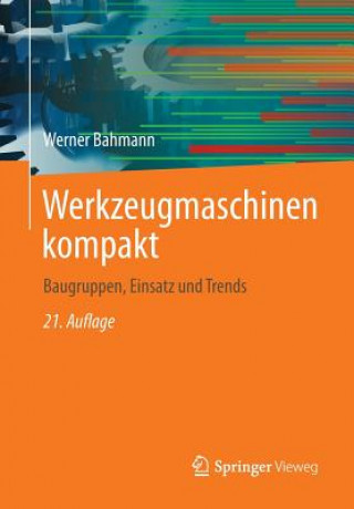 Libro Werkzeugmaschinen Kompakt Werner Bahmann