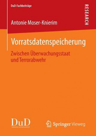 Kniha Vorratsdatenspeicherung Antonie Moser-Knierim