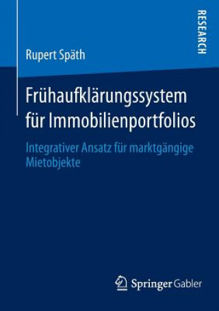 Könyv Fruhaufklarungssystem Fur Immobilienportfolios Rupert Späth