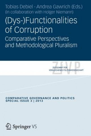 Kniha (Dys-)Functionalities of Corruption Tobias Debiel