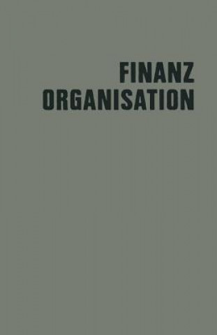 Könyv Finanzorganisation 