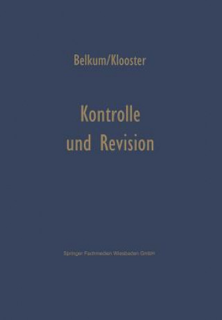 Kniha Kontrolle Und Revision Bei Automatischer Datenverarbeitung Johannis Wilhelmis Belkum