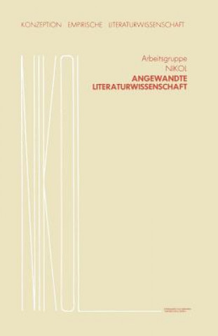 Book Angewandte Literaturwissenschaft Arbeitsgruppe Nikol