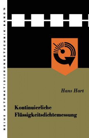 Knjiga Kontinuierliche Flussigkeitsdichtemessung Hans Hart