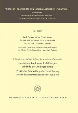 Könyv Untersuchungen Auf Dem Gebiete Der Praktischen Mathematik Fritz Reutter