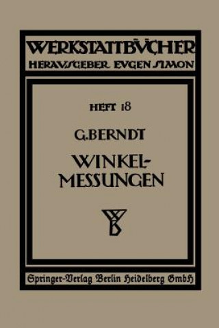 Книга Technische Winkelmessungen G. Berndt