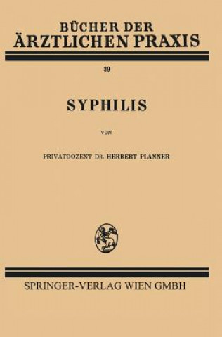 Kniha Syphilis Herbert Planner