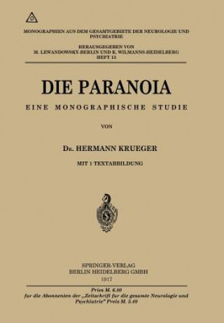 Knjiga Paranoia Hermann Krueger