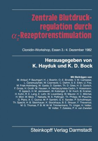 Kniha Central Blood Pressure Regulation K. Hayduk
