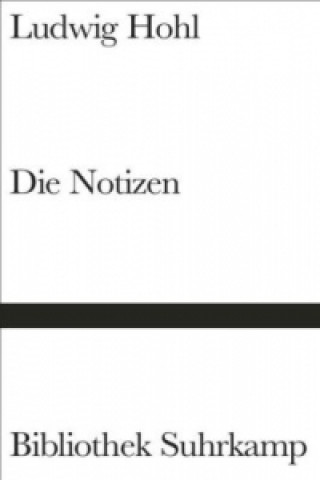 Könyv Die Notizen oder Von der unvoreiligen Versöhnung Ludwig Hohl