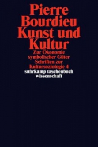 Książka Kunst und Kultur Pierre Bourdieu