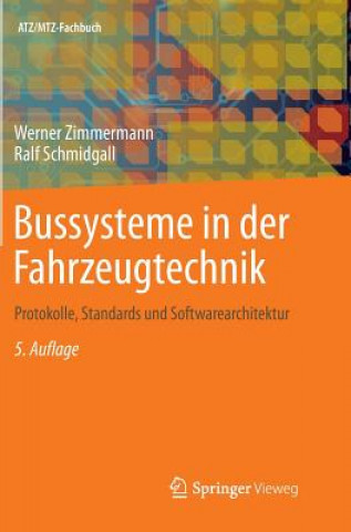 Kniha Bussysteme in Der Fahrzeugtechnik Werner Zimmermann