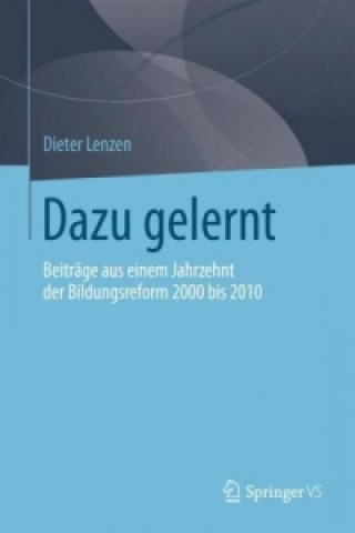 Könyv Dazugelernt Dieter Lenzen