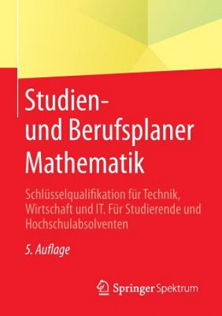 Könyv Studien- Und Berufsplaner Mathematik 