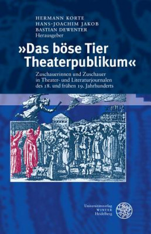 Carte "Das böse Tier Theaterpublikum" Hermann Korte