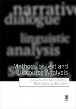 Könyv Methods of Text and Discourse Analysis Michael Meyer