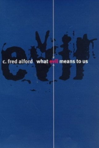 Buch What Evil Means to Us C Fred Alford