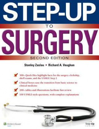 Kniha Step-Up to Surgery Stanley Zaslau