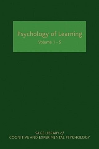 Carte Psychology of Learning David Shanks