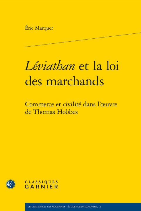 Knjiga Leviathan Et La Loi D Eric Marquer