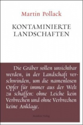 Kniha Kontaminierte Landschaften Martin Pollack