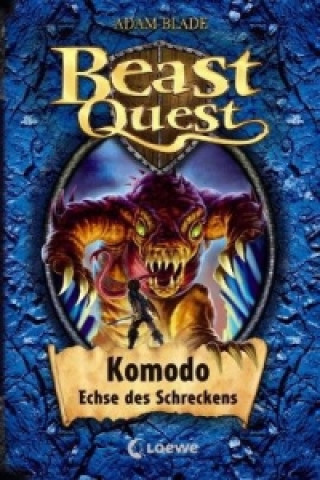 Carte Beast Quest (Band 31) - Komodo, Echse des Schreckens Adam Blade