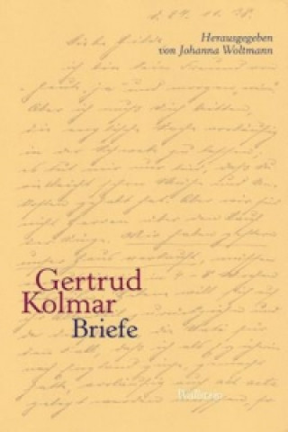Kniha Briefe Gertrud Kolmar