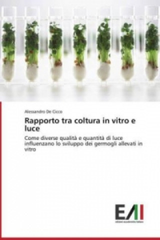 Carte Rapporto tra coltura in vitro e luce Alessandro De Cicco